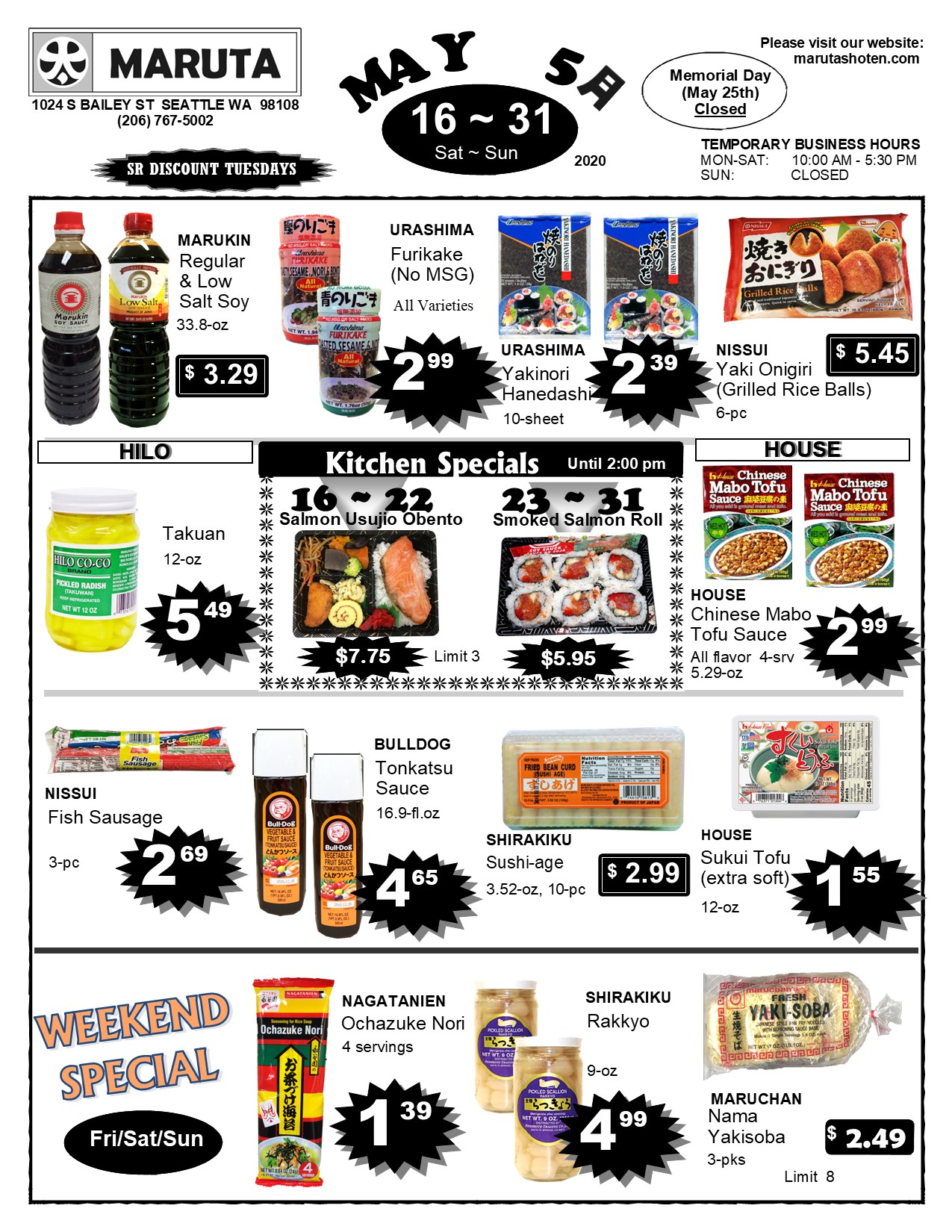 Maruta specials